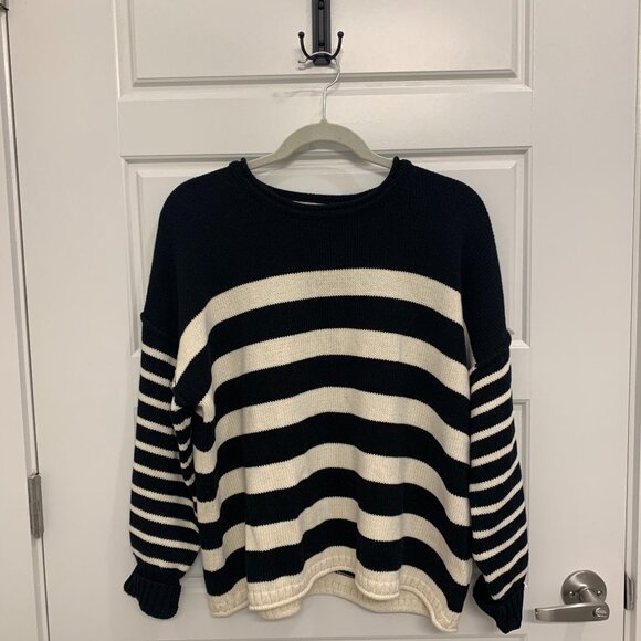 Madewell Sweaters - Madewell Conway Mixed Stripe Pullover